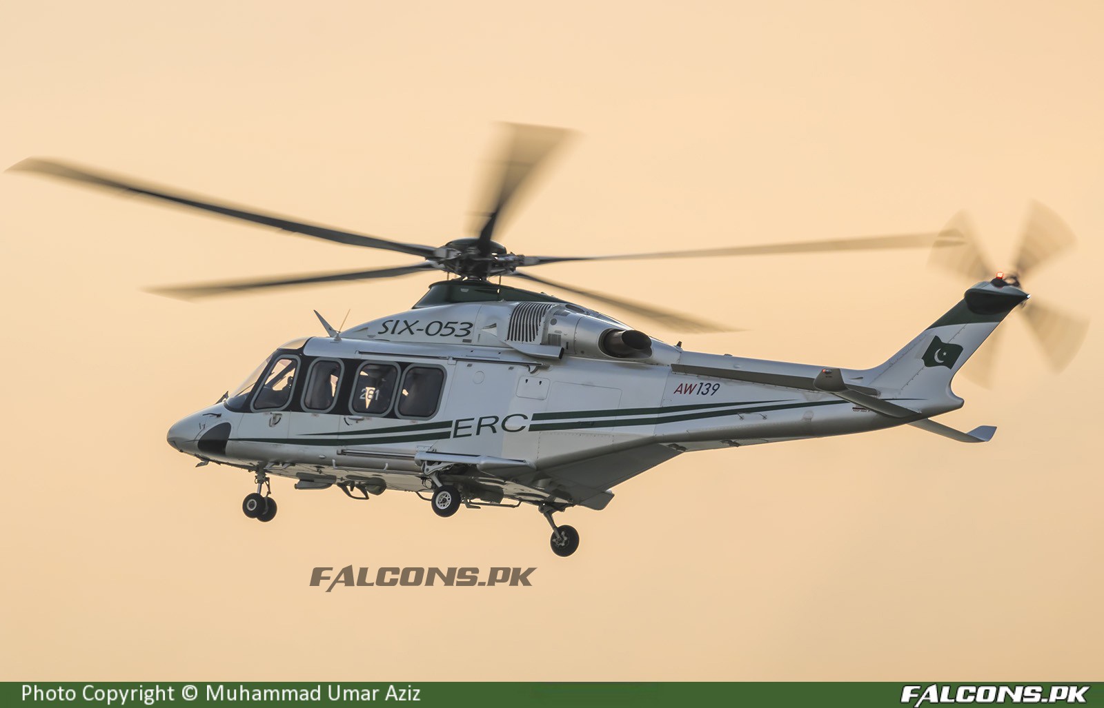 Pakistan Army Aviation AgustaWestland AW139 Full Size Aviation Photo