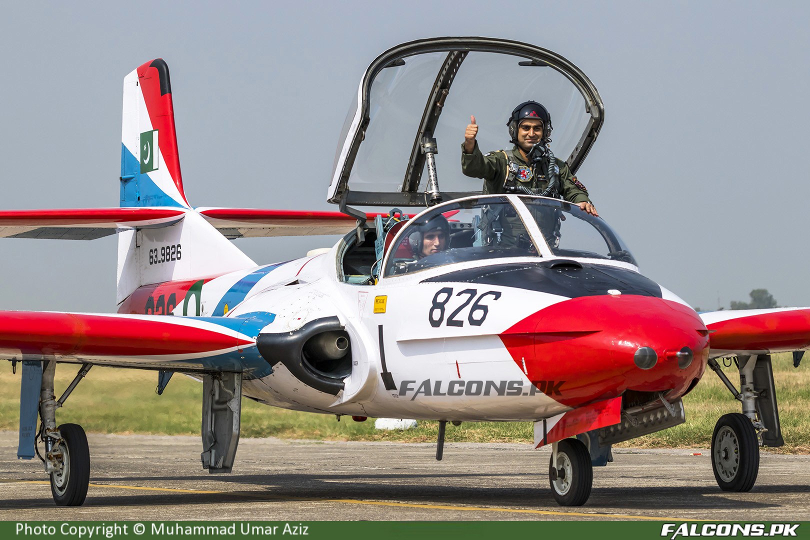 Pakistan Air Force Cessna T-37C Tweety Bird Full Size Aviation Photo