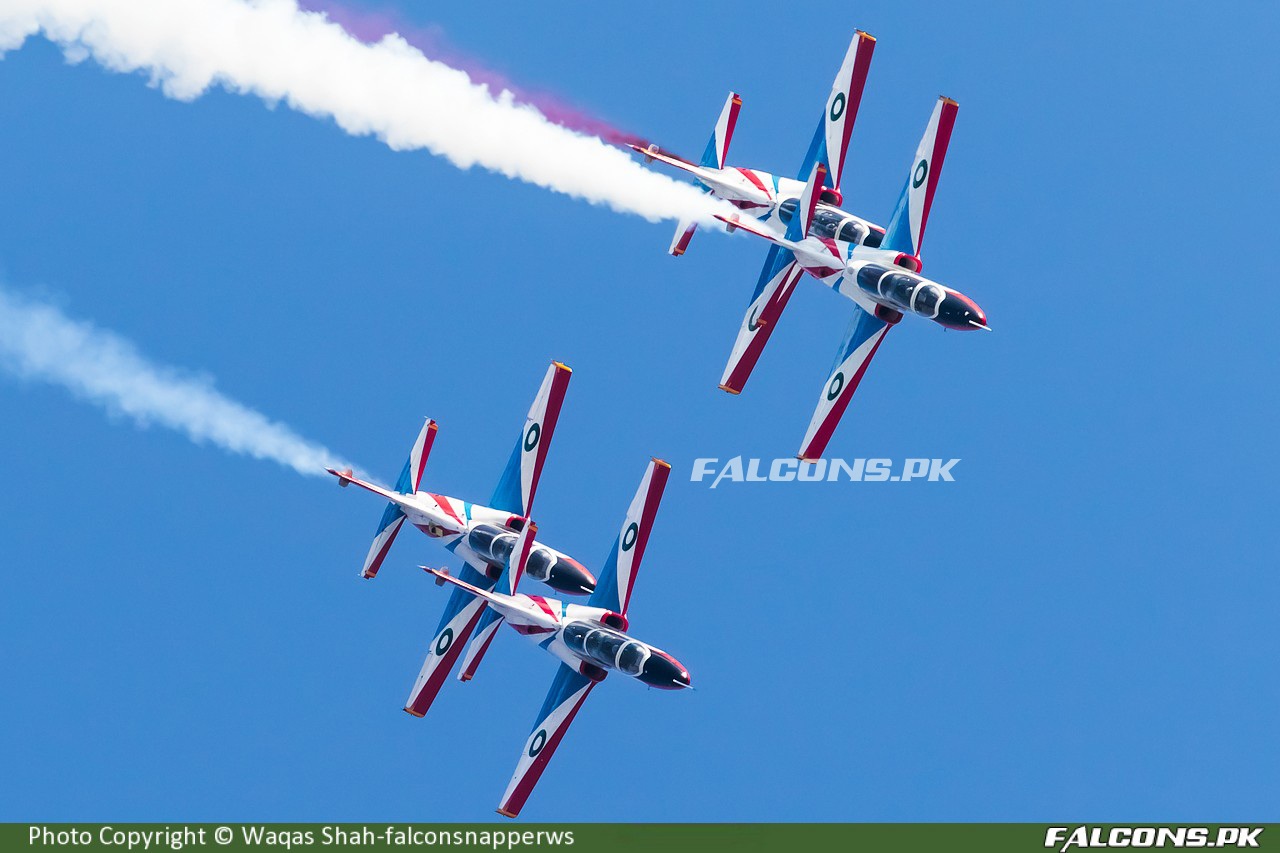 Pakistan Air Force Sherdils Aerobatic Team Full Size Aviation Photo