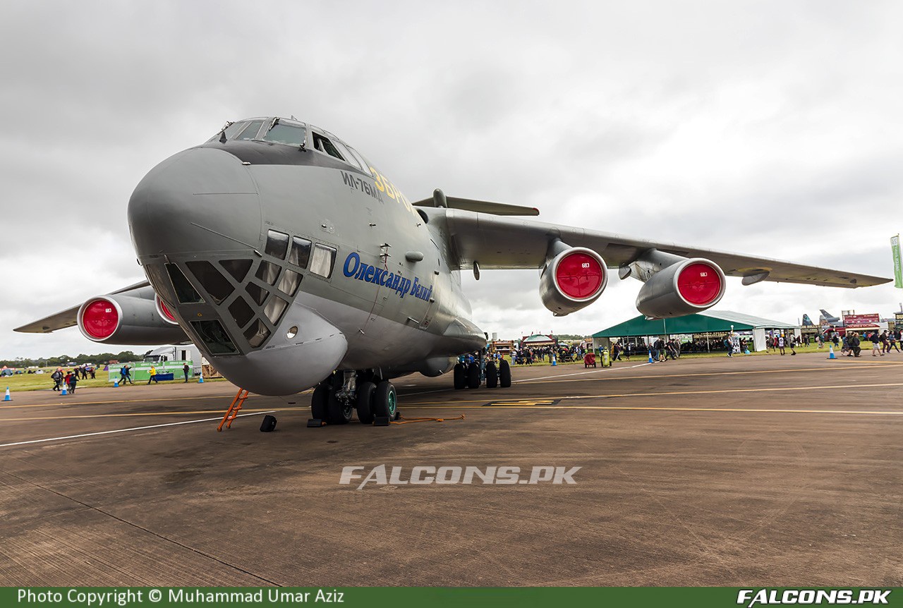 Ukraine Air Force Ilyushin IL-76MD Candid Full Size Aviation Photo