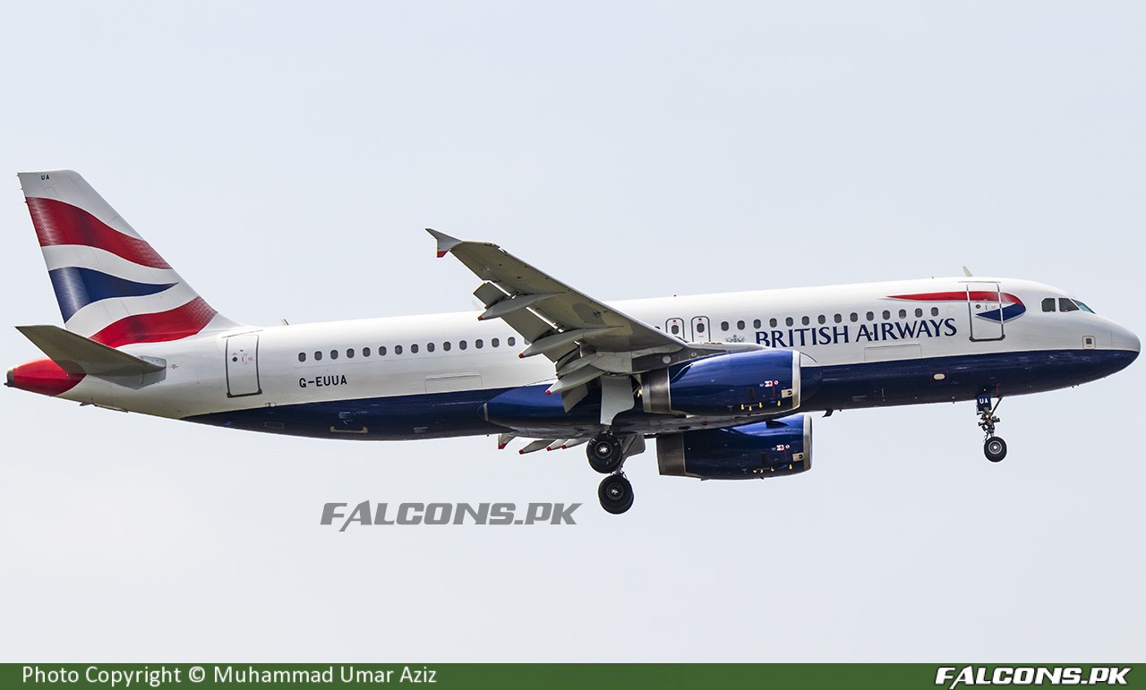 British Airways Airbus A320-232 Full Size Aviation Photo