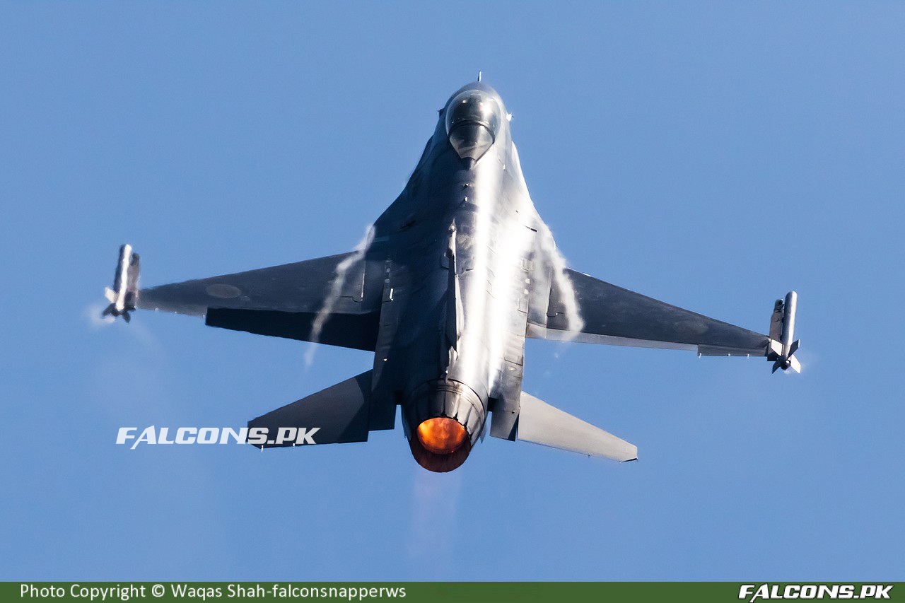 Pakistan Air Force General Dynamics F-16A ADF Fighting Falcon Full Size Aviation Photo