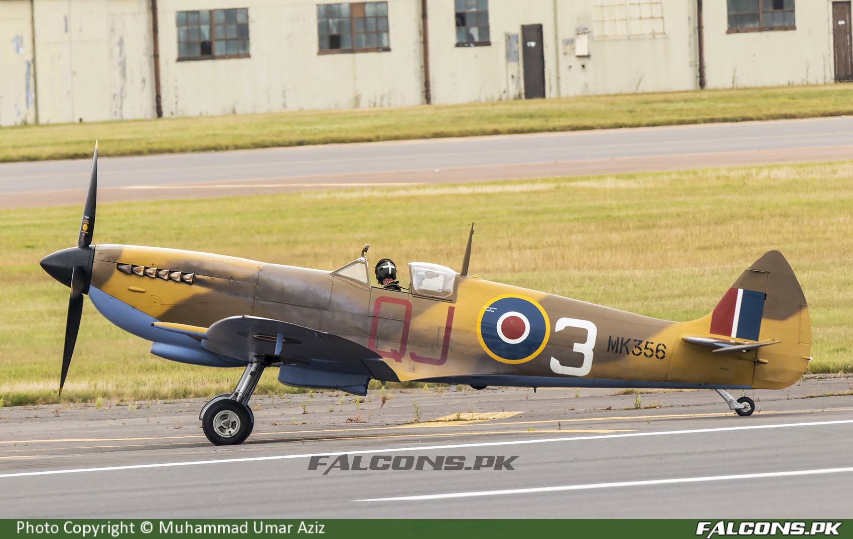 Battle of Britain Memorial Flight (BBMF) Supermarine Spitfire LF.9E Full Size Aviation Photo